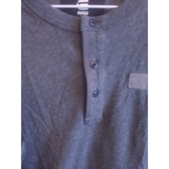 Mens G Star Raw Long Sleeve Gray Tee Shirt Small - Picture 3 of 6